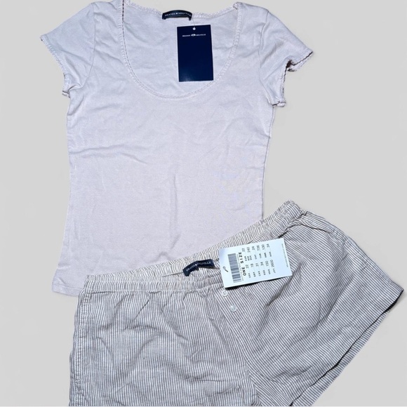 NWT — Brandy Melville top + shorts 2pcs Set✨ - Picture 1 of 3